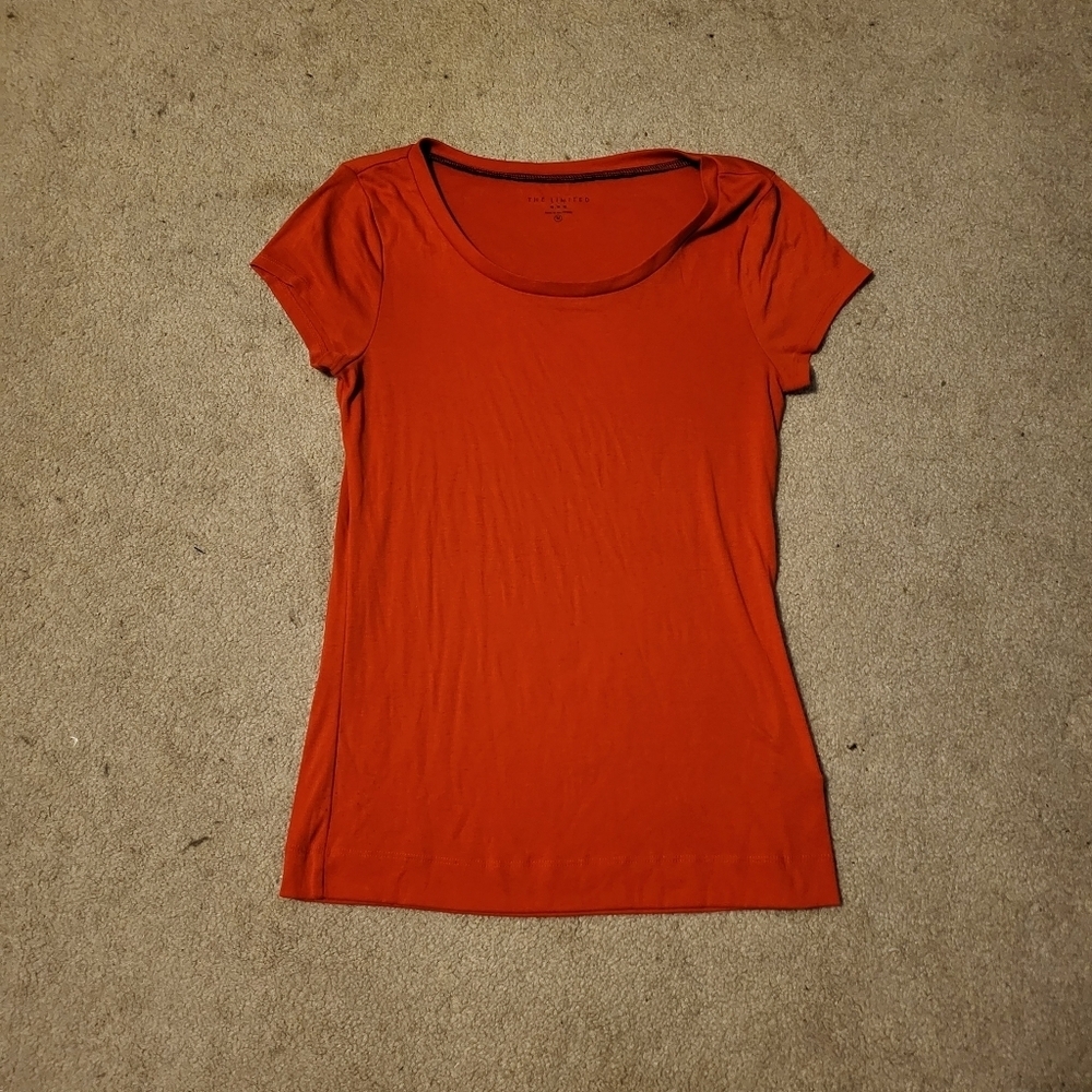 The Limited Womens Red T-Shirt